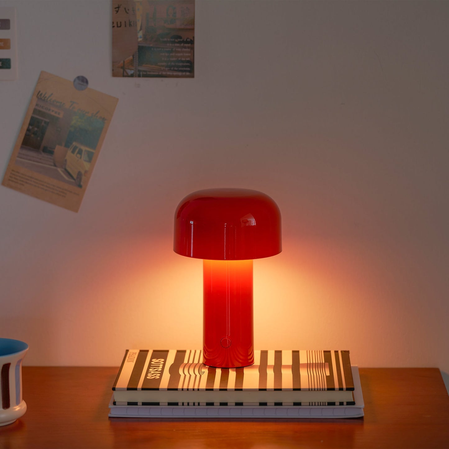 Draadloze Oplaadbare LED Tafellamp met Geïntegreerde LED & Touch Dimfunctie