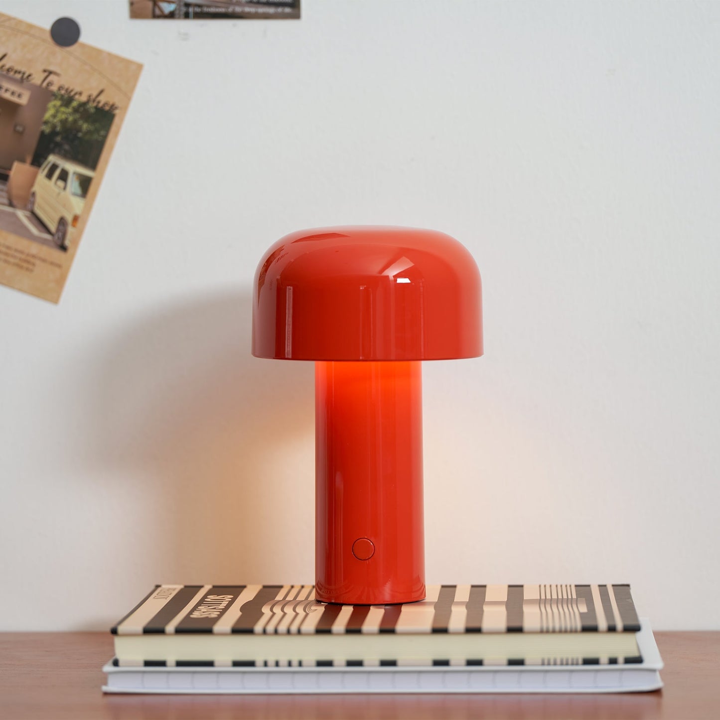 Draadloze Oplaadbare LED Tafellamp met Geïntegreerde LED & Touch Dimfunctie