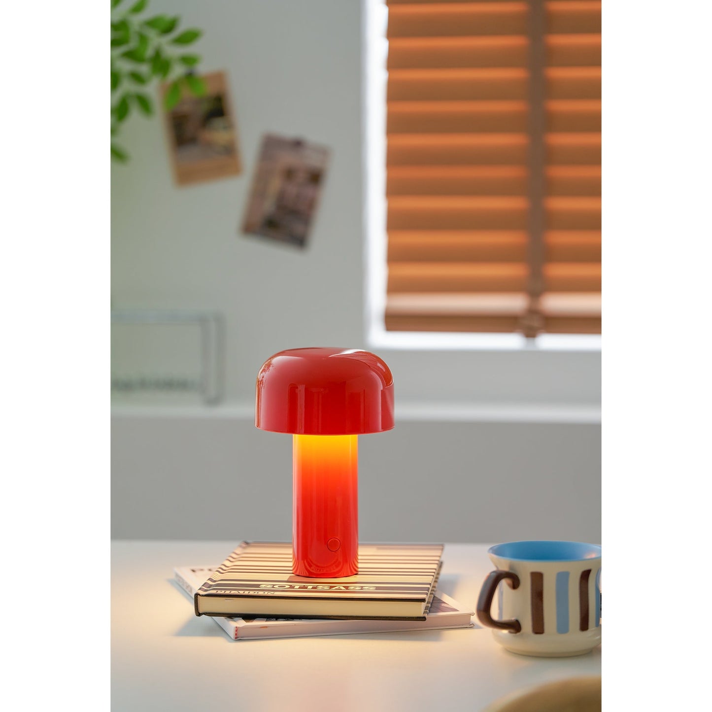 Draadloze Oplaadbare LED Tafellamp met Geïntegreerde LED & Touch Dimfunctie