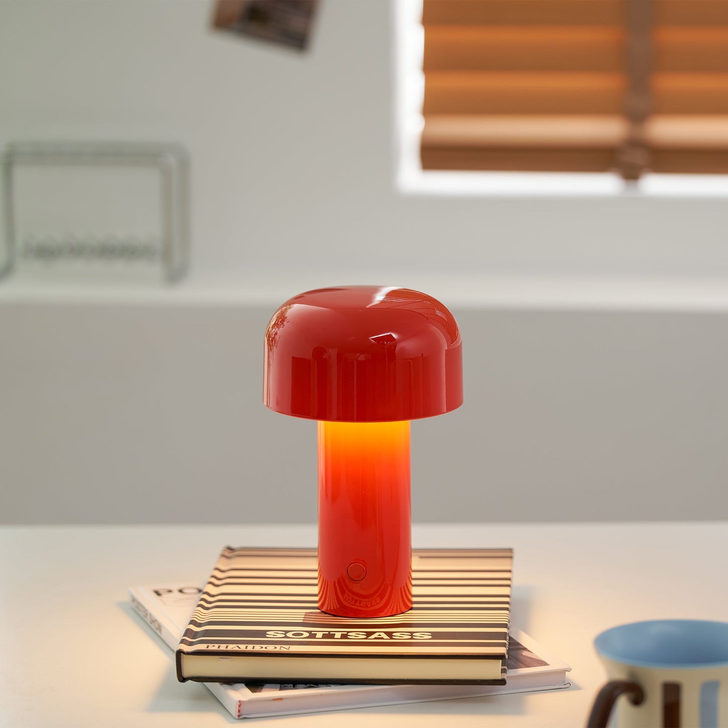 Draadloze Oplaadbare LED Tafellamp met Geïntegreerde LED & Touch Dimfunctie