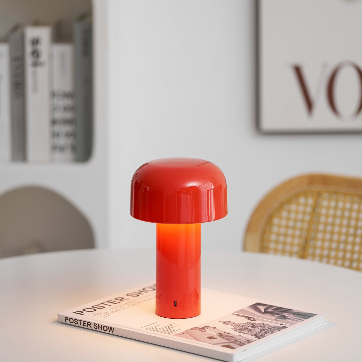 Draadloze Oplaadbare LED Tafellamp met Geïntegreerde LED & Touch Dimfunctie
