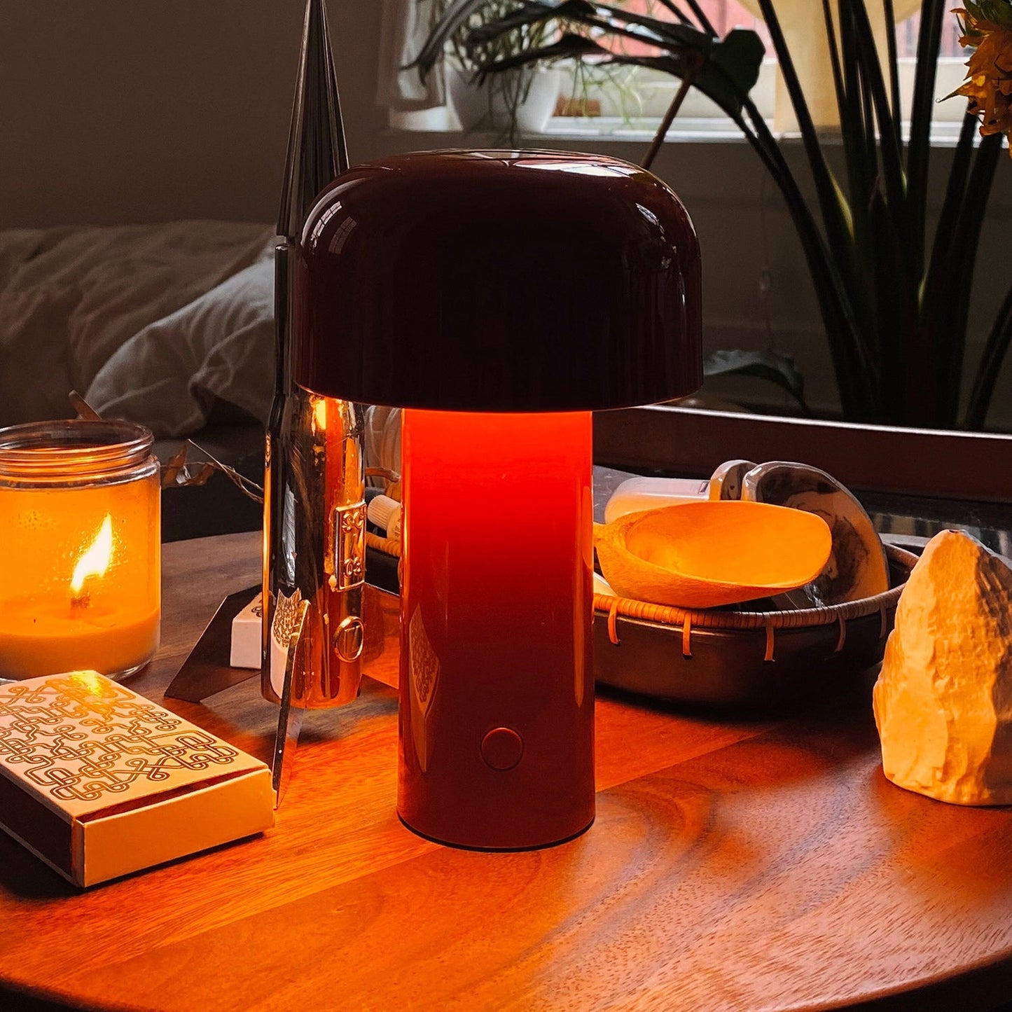 Draadloze Oplaadbare LED Tafellamp met Geïntegreerde LED & Touch Dimfunctie
