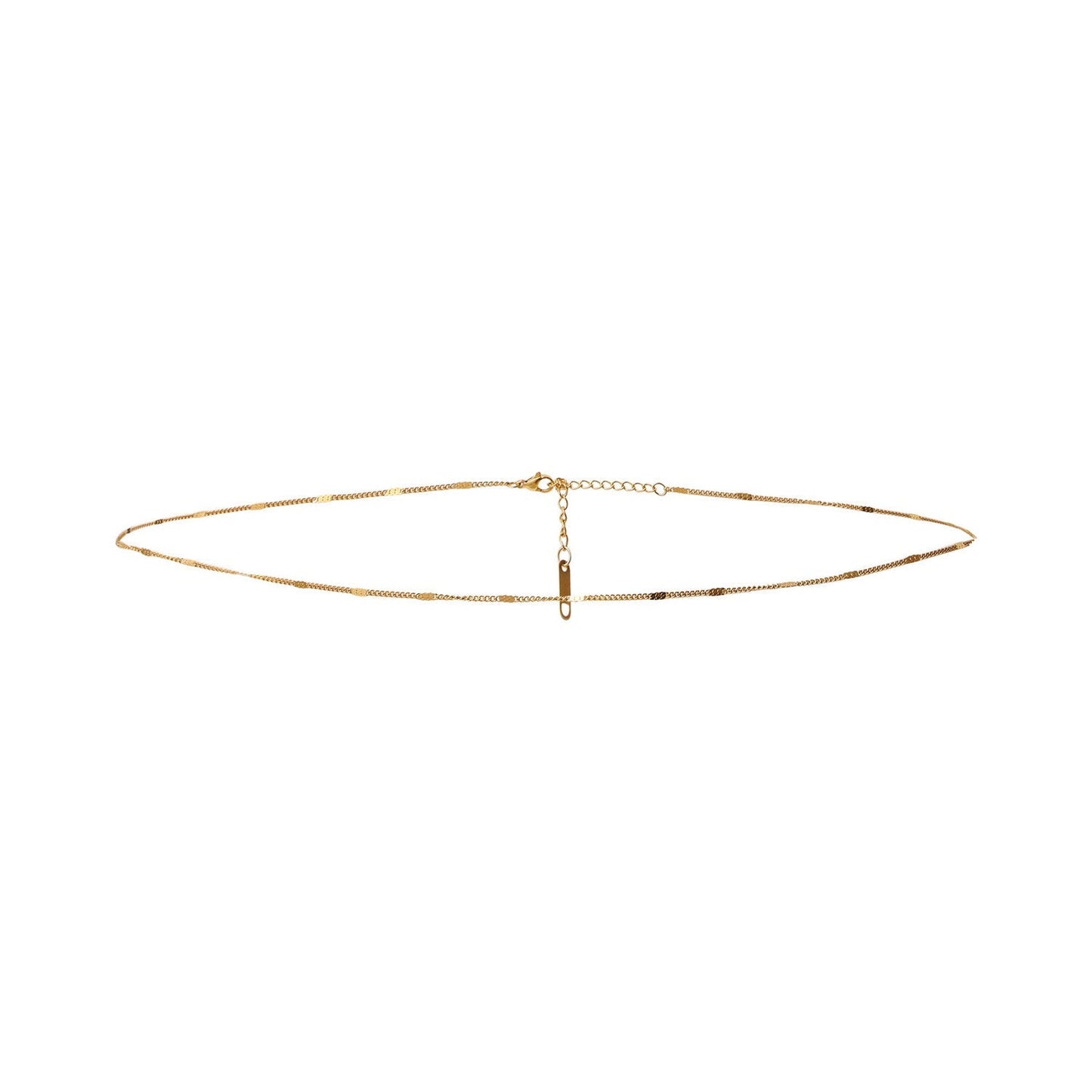 Gouden Buikketting Waterdicht met Zwaaraanhangsels