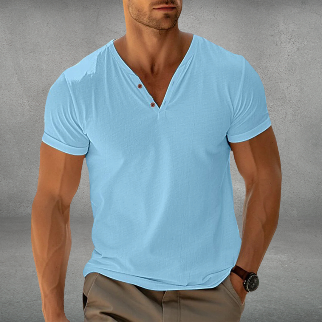 Poloshirt Mannen Ademend en Elegant van Lucas - StudioMarella