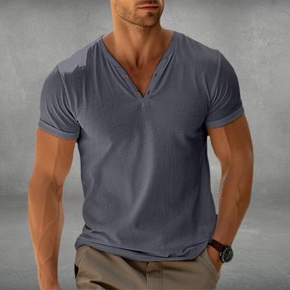 Bennie | Ademend slim fit poloshirt 1