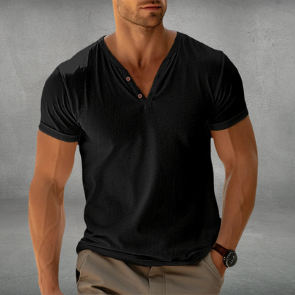 Bennie | Ademend slim fit poloshirt 5