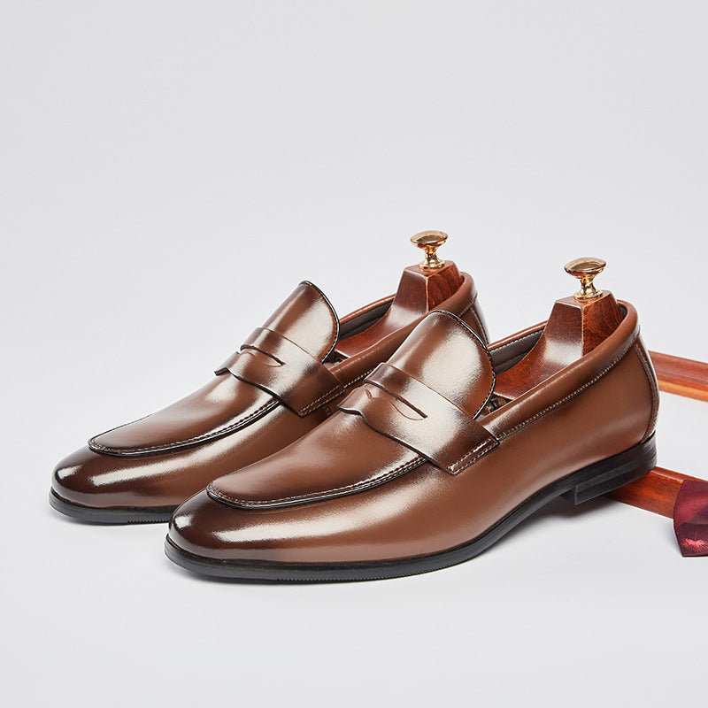 Dante Oxford Loafers voor Heren Leer Zwart Glanzend - StudioMarella
