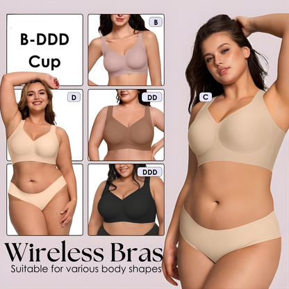 Draadloze Beha met 4-Laags Gelstrip | Naadloos Comfort