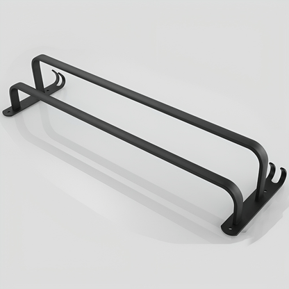 Handdoekenrek Aluminium Wandmontage Badkamer 40cm 60cm Zwart 2 3 Bar