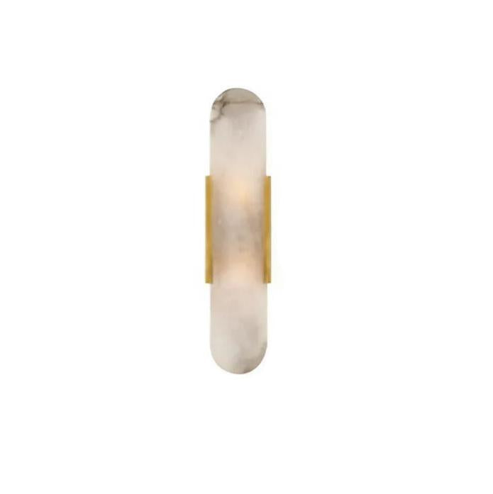 Marmeren wandlamp voor slaapkamer en woonkamer met zachte sfeerverlichting