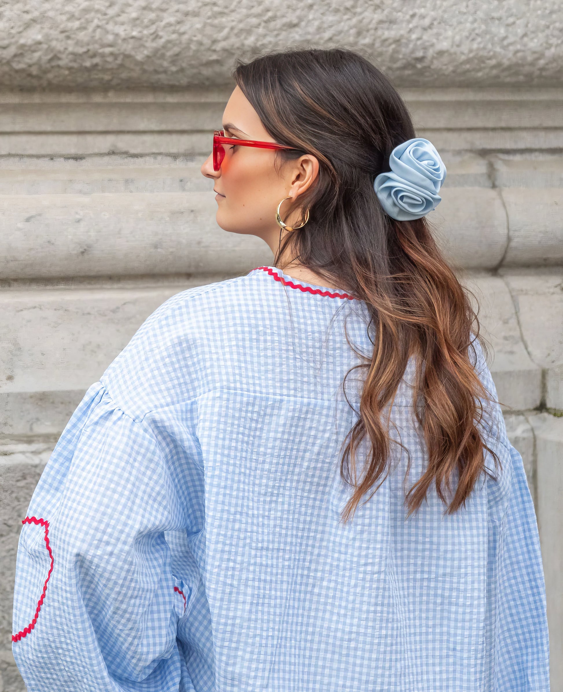 Betty | Romantische Blouse Dames met Hartprint 7
