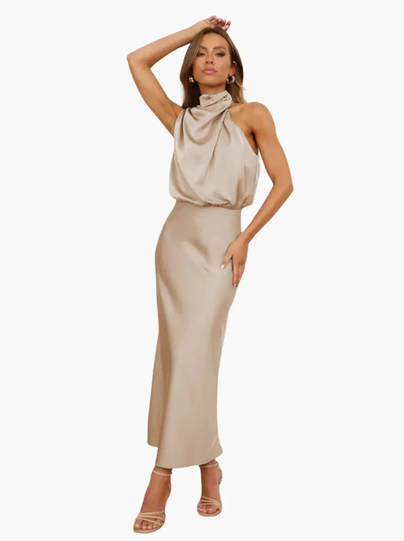 Maxi Jurk Zomerjurk Lange Vrouwelijk Design