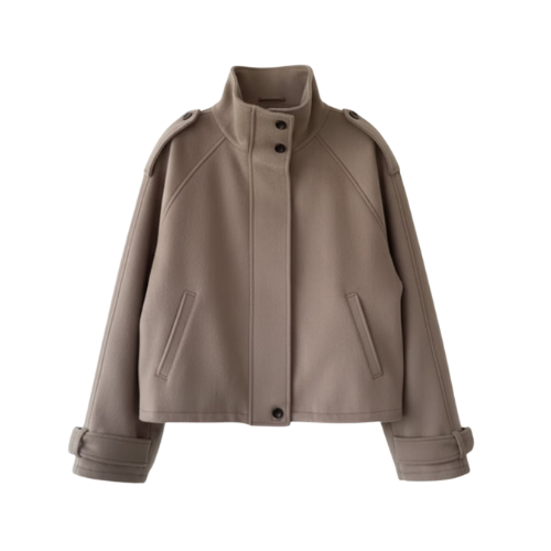 Elegante wol jas voor dames - StudioMarella