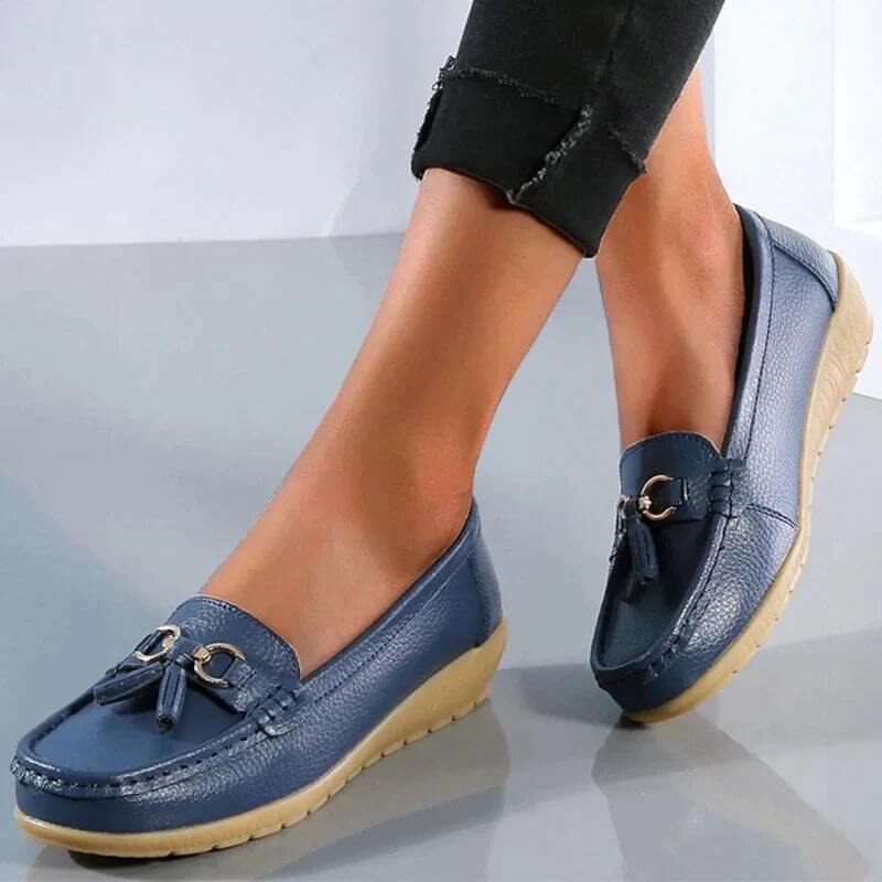 Comfortabele Orthopedische Loafers Leer voor Mannen en Vrouwen