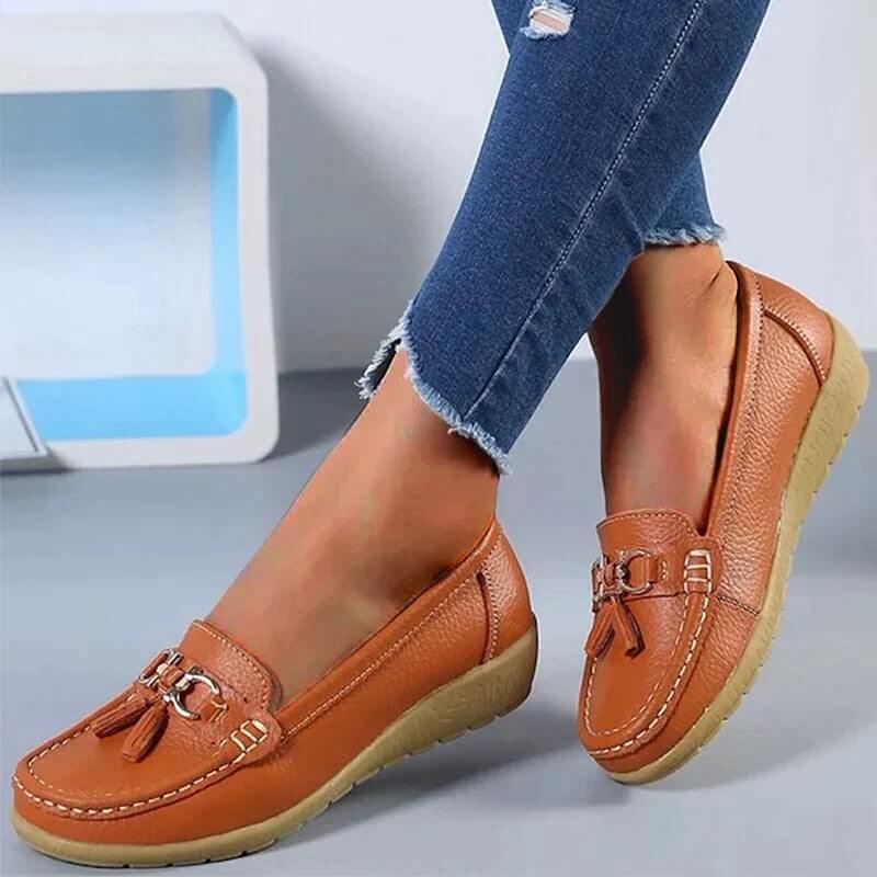 Comfortabele Orthopedische Loafers Leer voor Mannen en Vrouwen