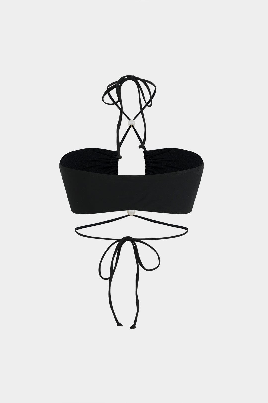 Bikini Set Dames Strandkleding met Wikkelband en Parel Details