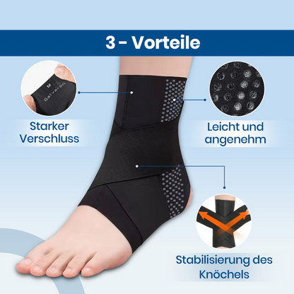 Enkelbrace met Beschermende Bandage voor Voetballers en Sporters | Optimale Steun bij Intensief Bewegen
