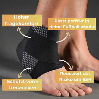 Enkelbrace met Beschermende Bandage voor Voetballers en Sporters | Optimale Steun bij Intensief Bewegen