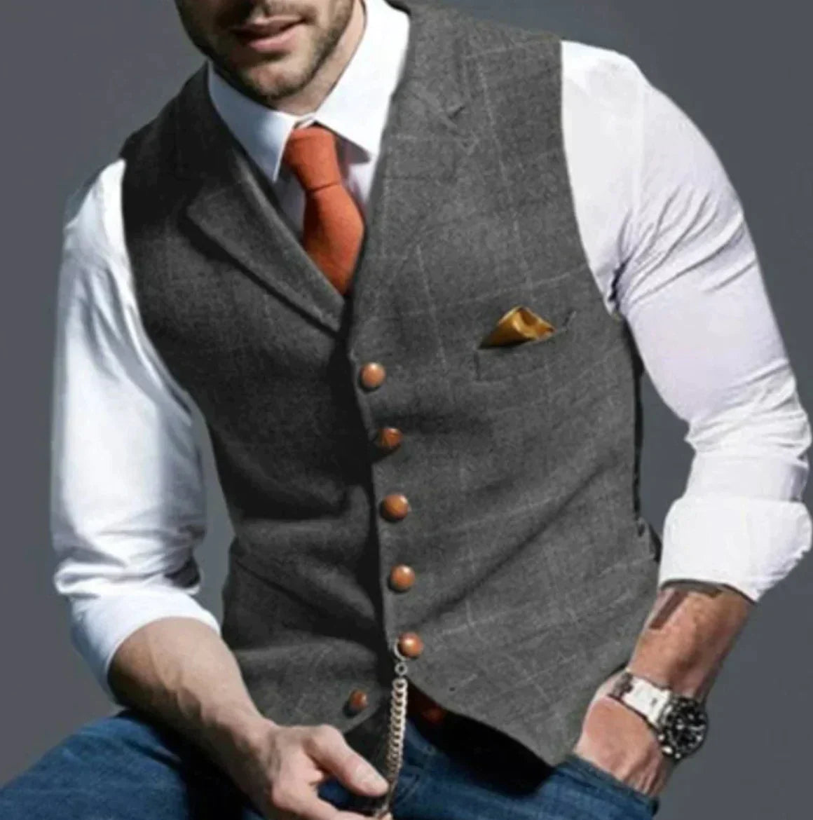 Elegante Gilet Dante voor Heren