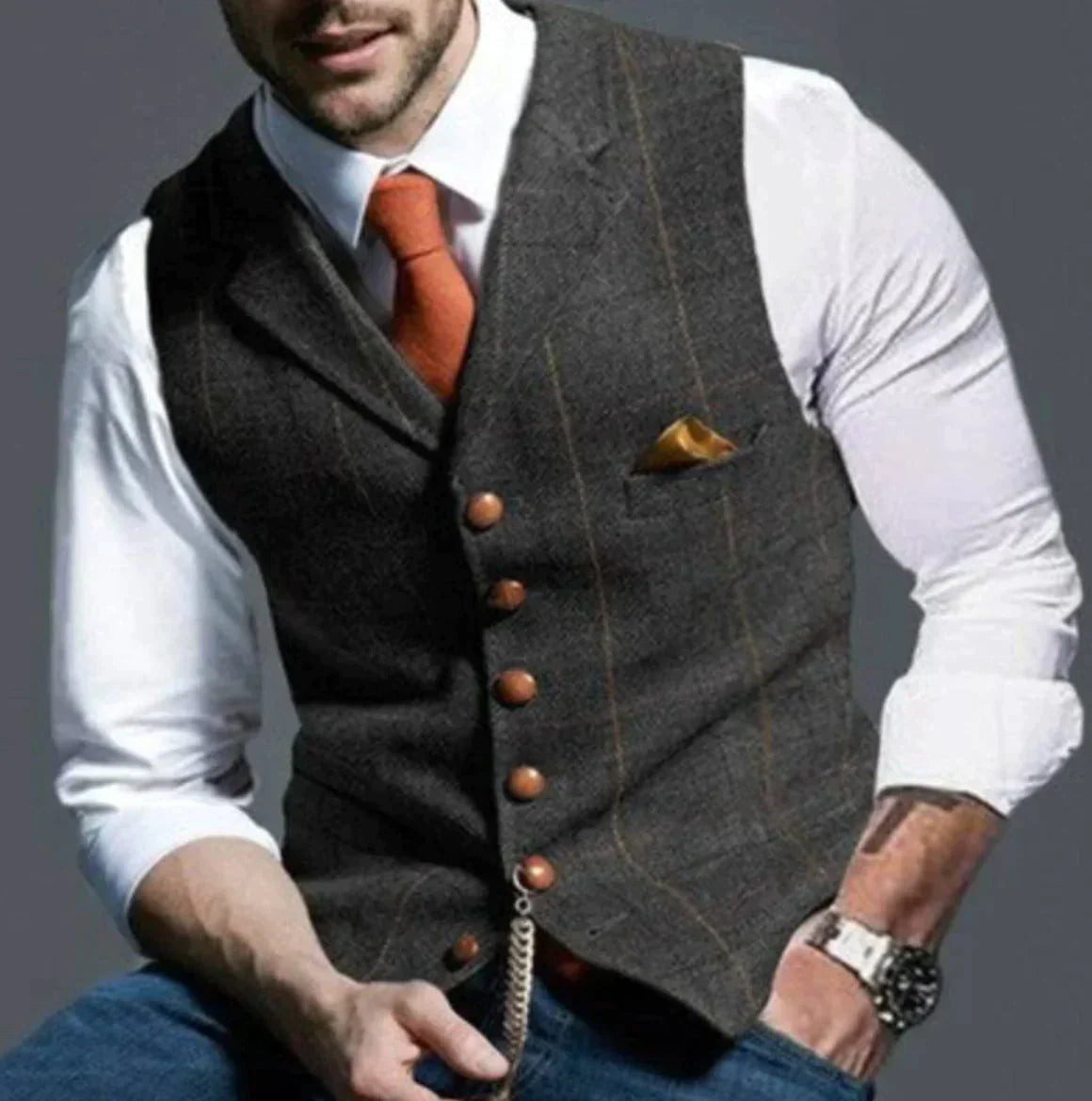 Elegante Gilet Dante voor Heren