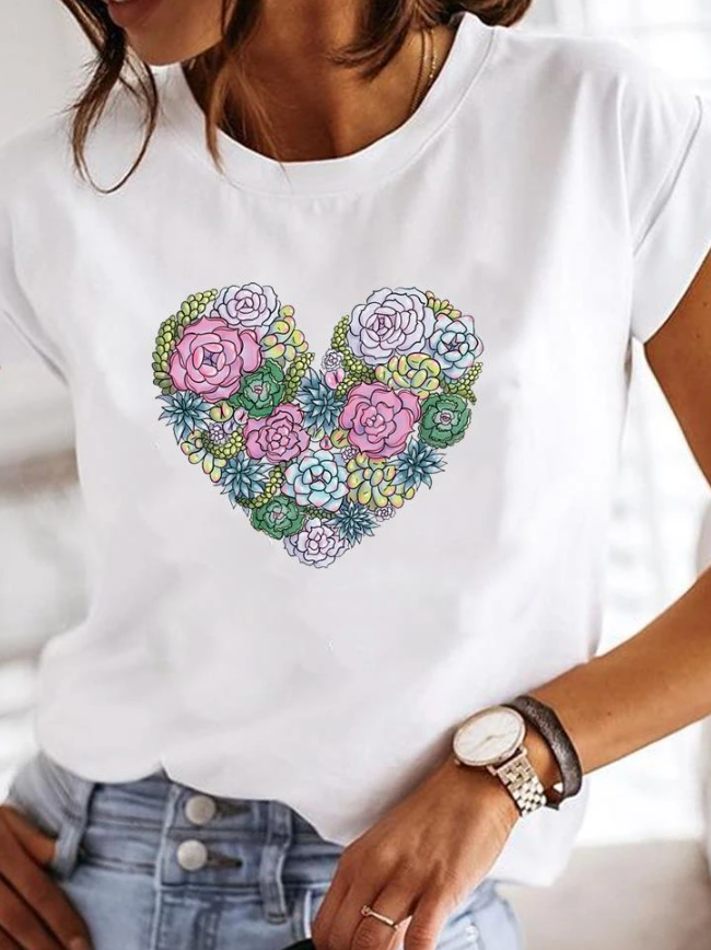 Vrouwelijke Zomerjurk Wit Korte Mouwen Casual