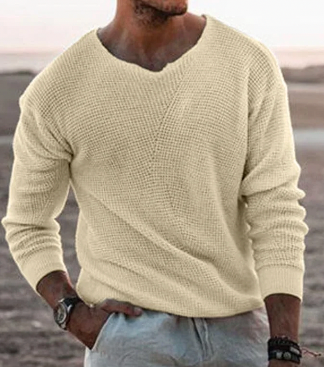 Dion Trui Warm Elegante Heren Trui