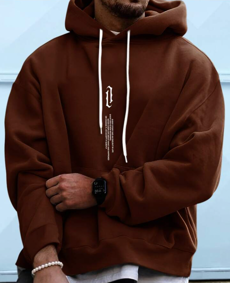 Mannen Hoodie Zacht en Comfortabel Casual Design - StudioMarella