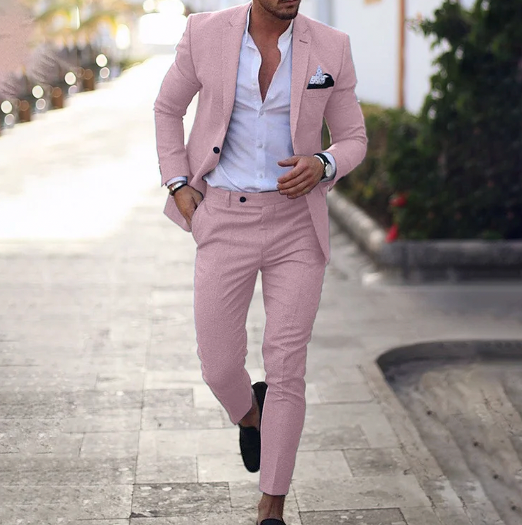 Heren Business Set Klassiek Elegante Stijl