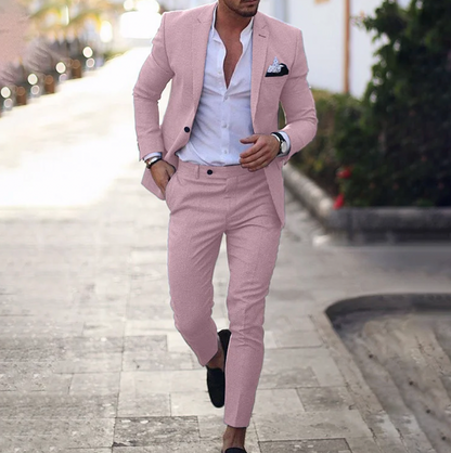 Heren Business Set Klassiek Elegante Stijl