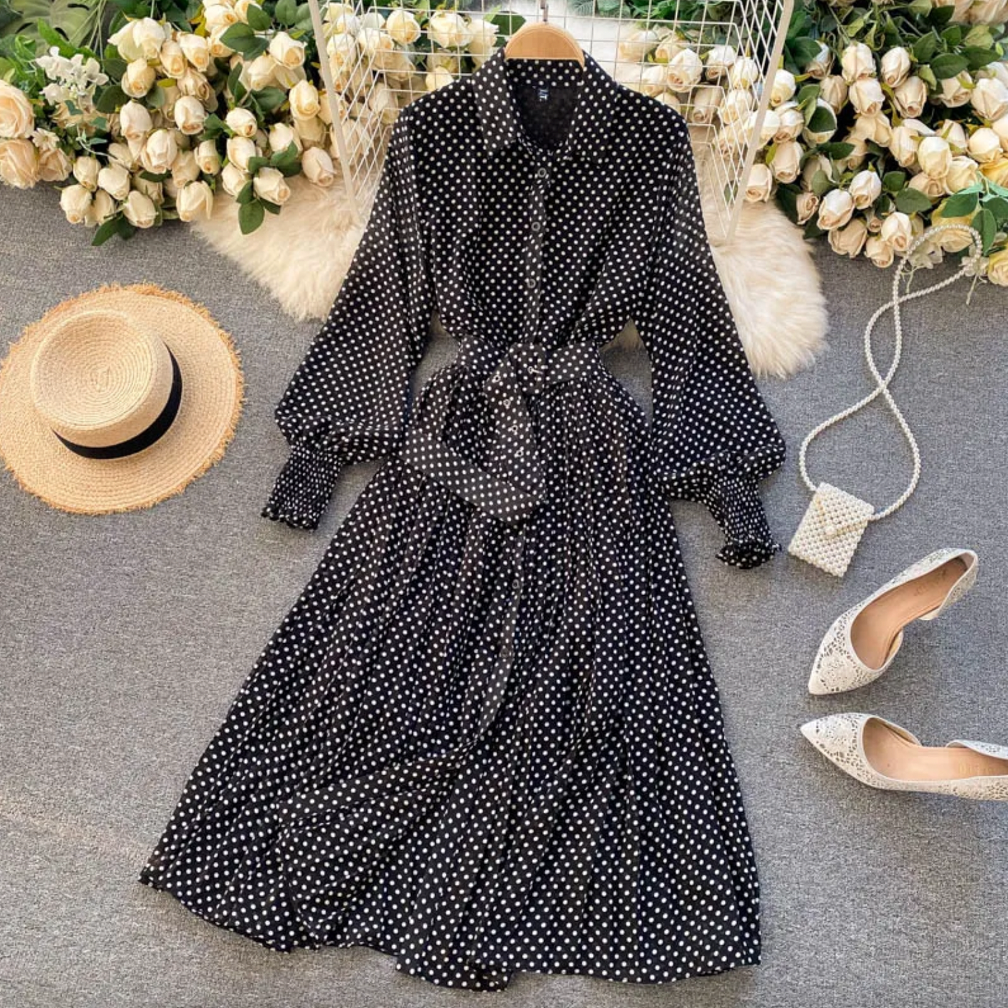 Vrouwelijke Zomerkleding Jurkje Lente Stijlvol