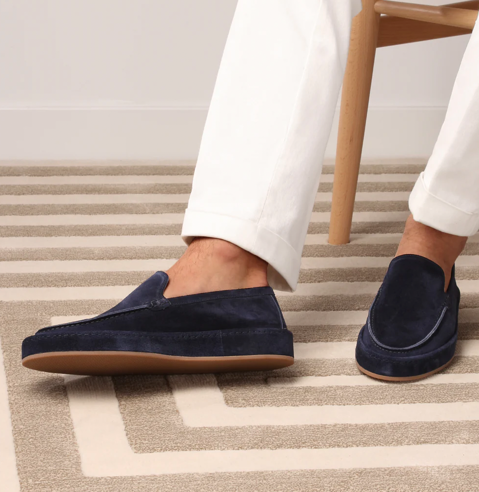Leren Loafers Heren Comfortabele Sleehak Schoenen