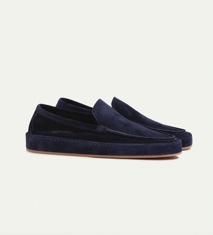 Leren Loafers Heren Comfortabele Sleehak Schoenen