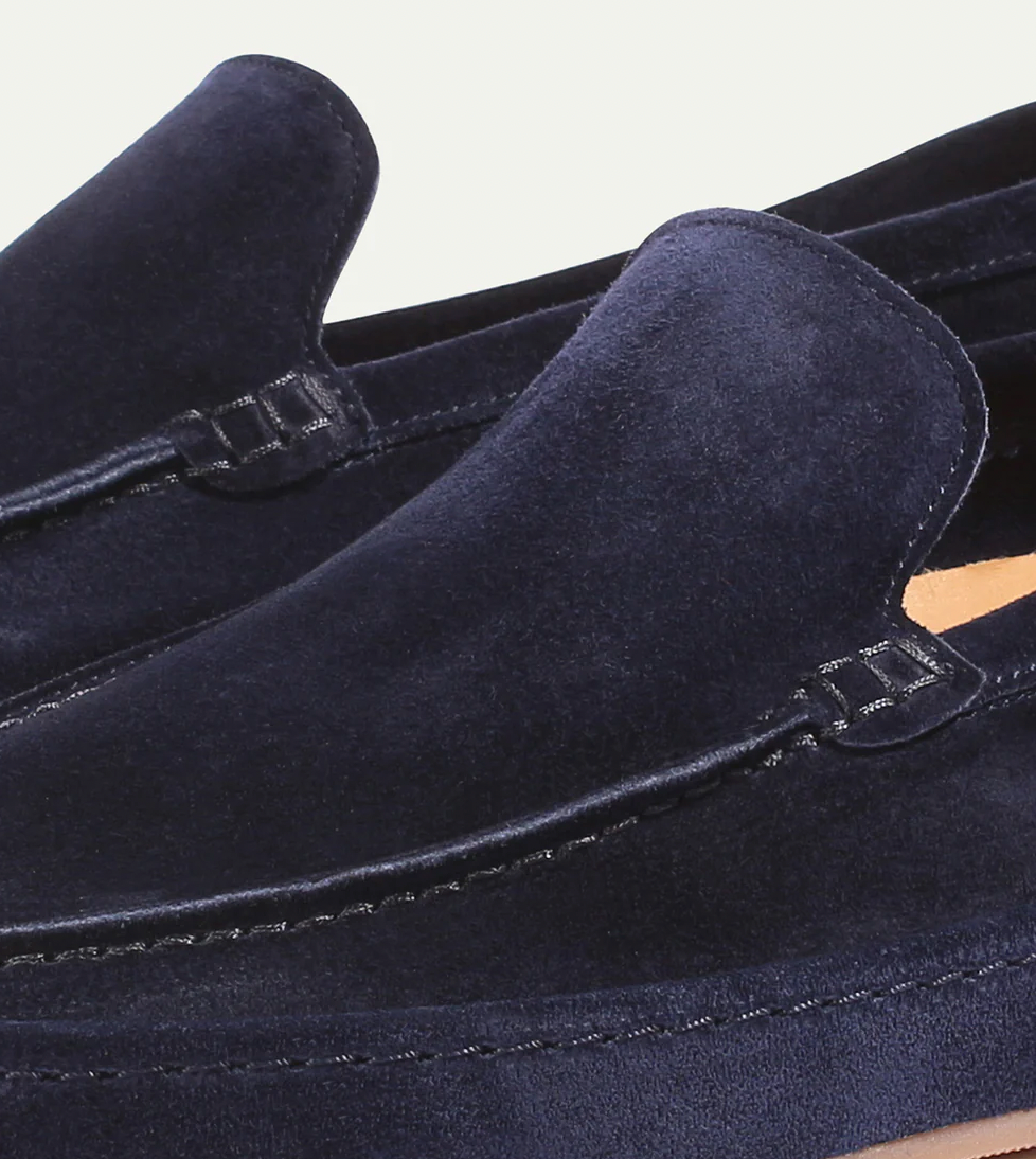 Leren Loafers Heren Comfortabele Sleehak Schoenen