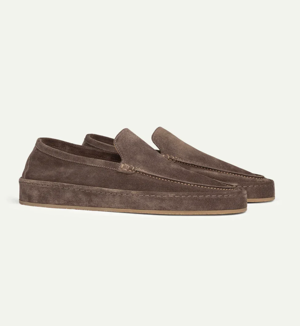Leren Loafers Heren Comfortabele Sleehak Schoenen