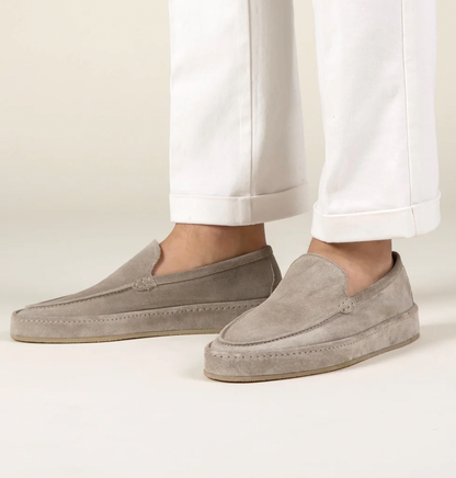 Leren Loafers Heren Comfortabele Sleehak Schoenen