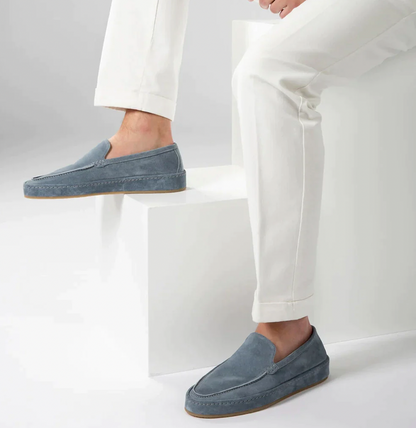 Leren Loafers Heren Comfortabele Sleehak Schoenen