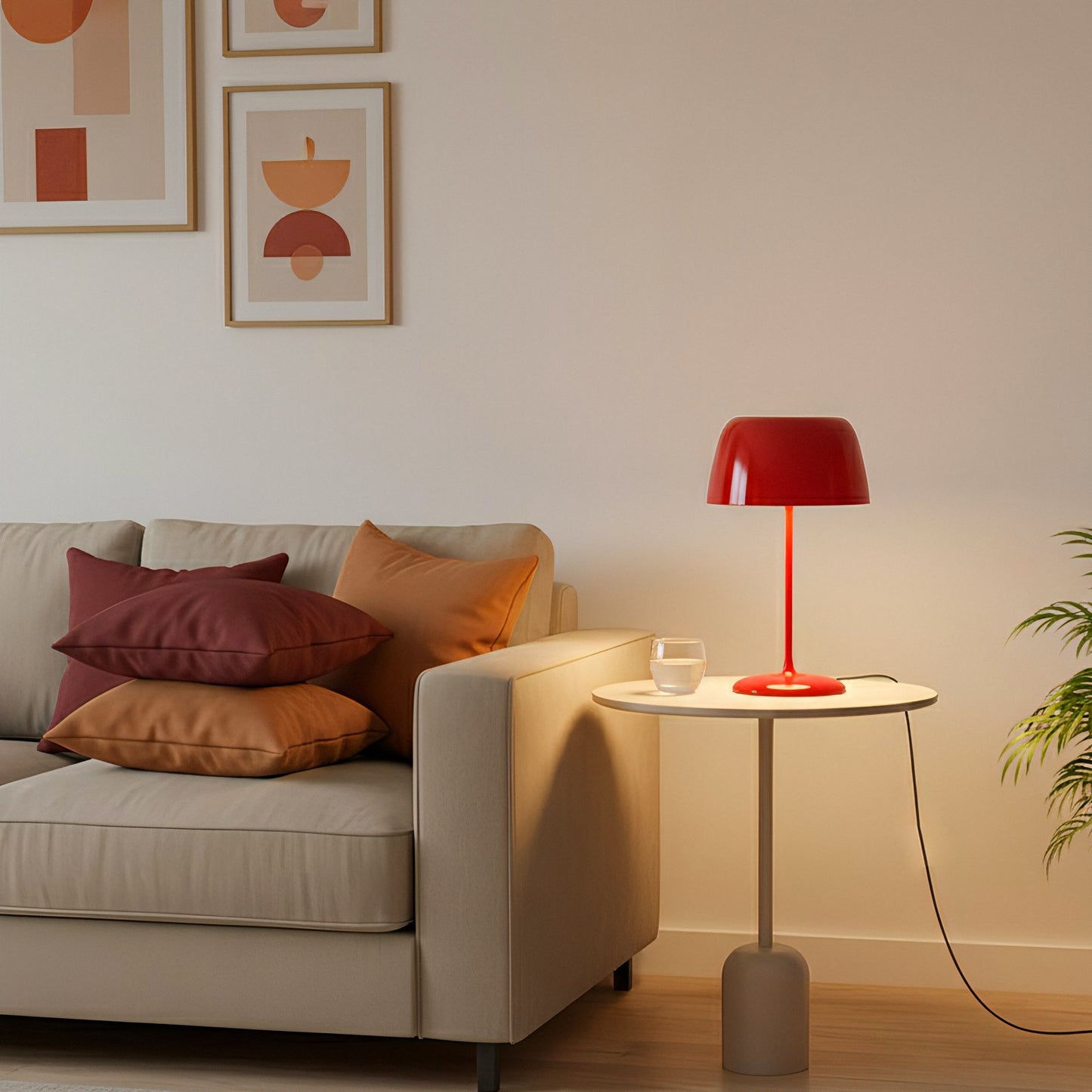 Bittel Tafellamp – Scandinavisch Geïnspireerde Tafellamp met E26/E27 Fitting en Dimfunctie