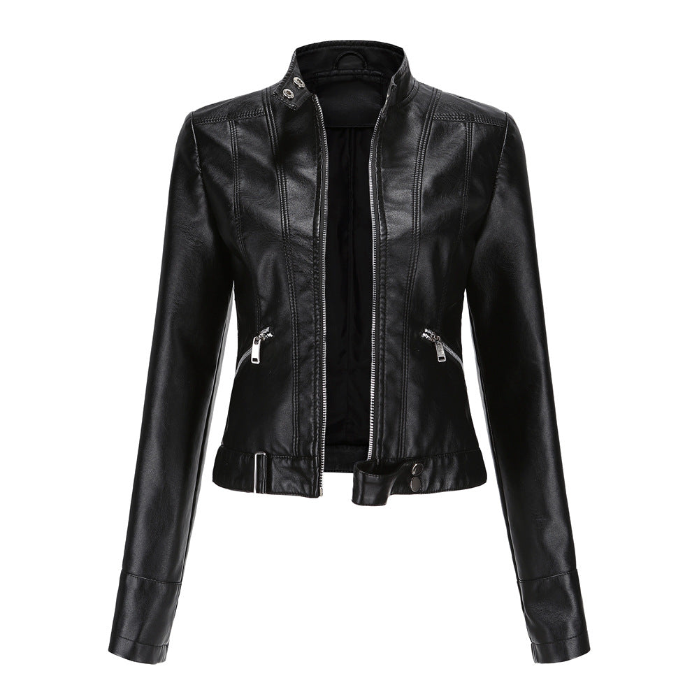 Dames Leren Jas Tijdloos & Elegante Look - StudioMarella