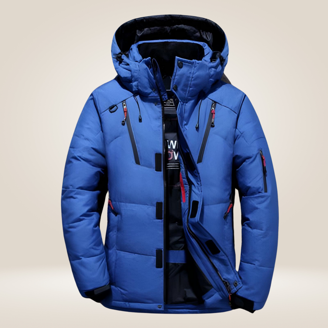 Warme Winterjas Comfortabel Design voor Heren - StudioMarella