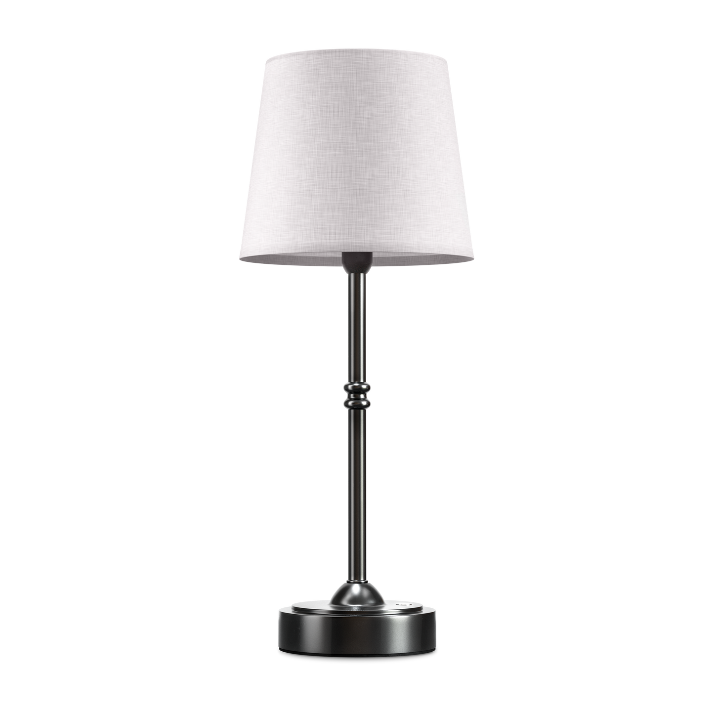 Tafellamp Oplaadbaar Draadloos Goud Wit Kap 40cm USB-C Touch Dimbaar Slaapkamer Woonkamer