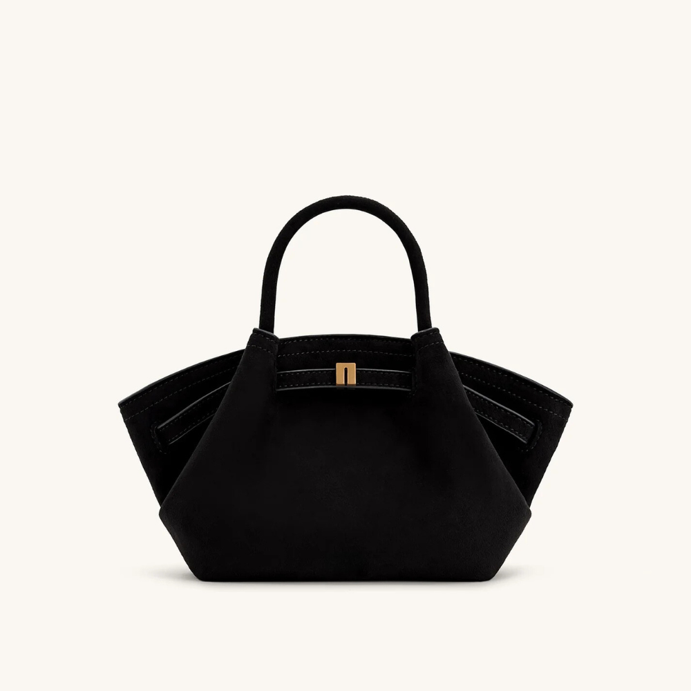 Vegan Suède Handtas Mini - Elegant en Compact