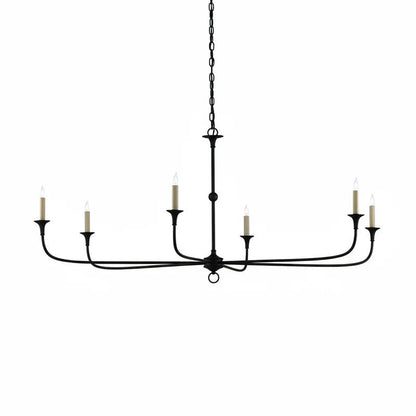 Kaarslamp Kroonluchter Messing Metaal Goud Zwart Wit Nikkel Woonkamer Eetkamer 5 6 Armen Hanglamp Vintage Kaarsenkroonluchter