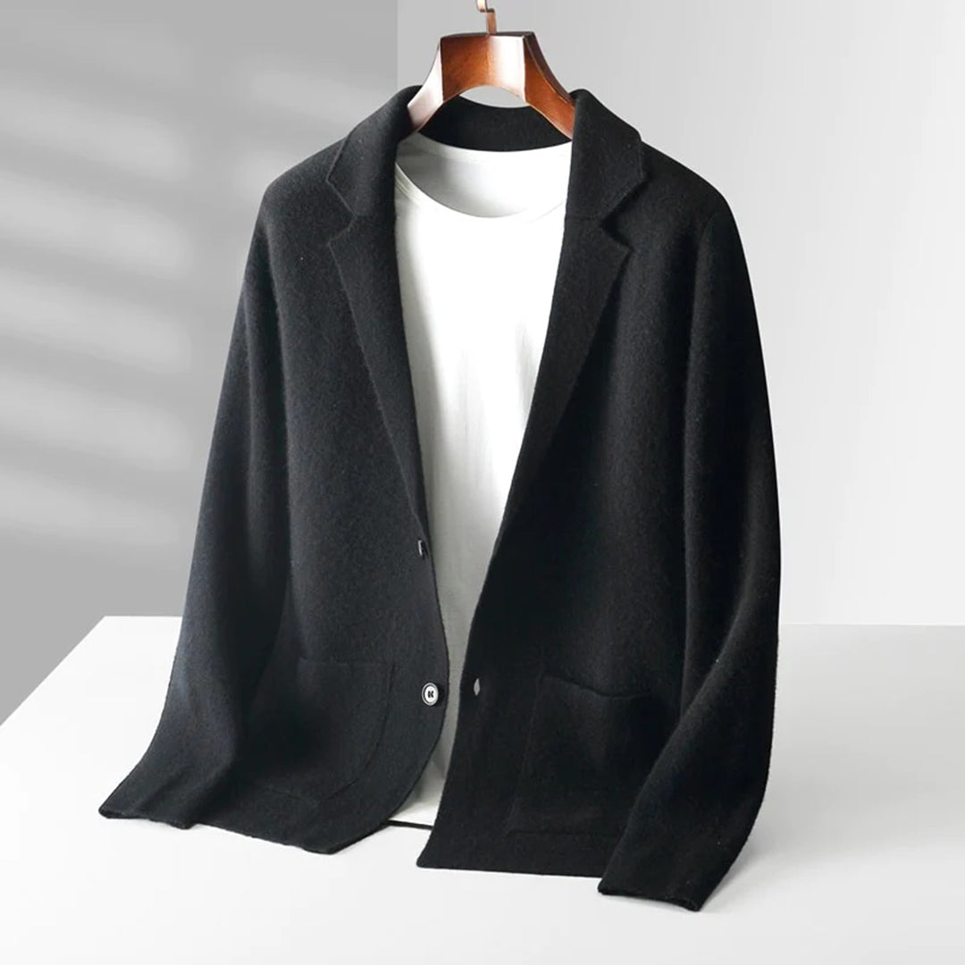 Donkergrijze Fleece Vest voor Heren