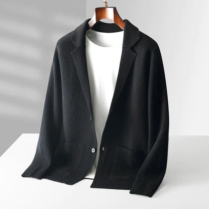 Donkergrijze Fleece Vest voor Heren