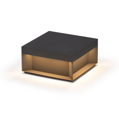 Solar Tuinpaal Verlichting Modern IP65 Zwart Aluminium Wegverlichting Waterdicht voor Tuin Oprit Terras