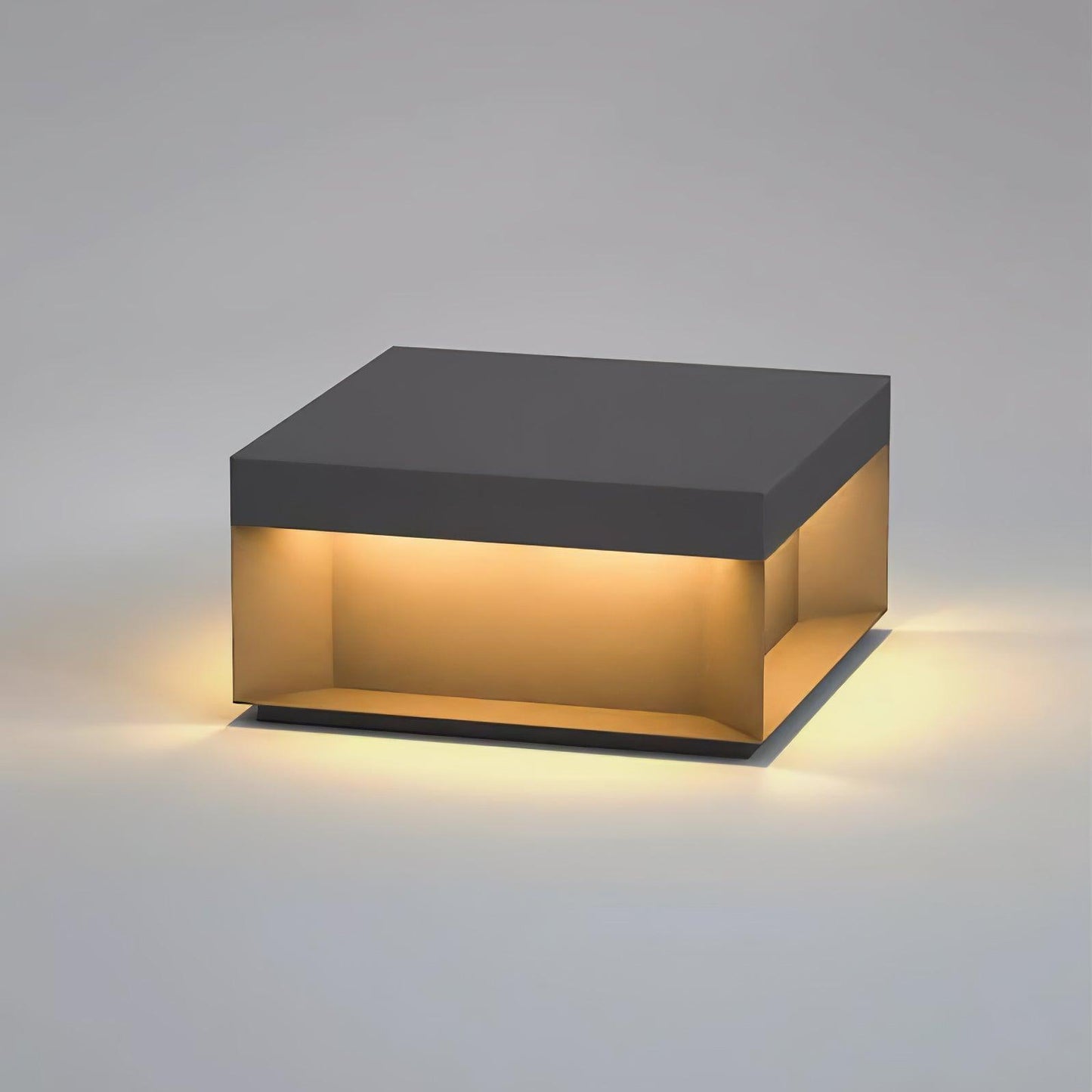 Solar Tuinpaal Verlichting Modern IP65 Zwart Aluminium Wegverlichting Waterdicht voor Tuin Oprit Terras