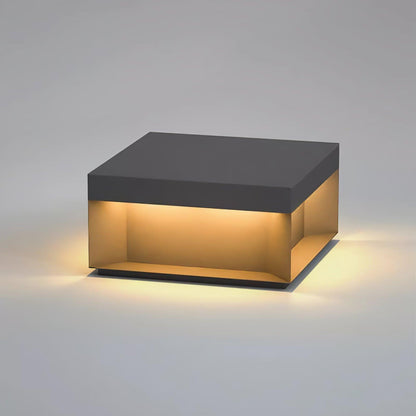 Solar Tuinpaal Verlichting Modern IP65 Zwart Aluminium Wegverlichting Waterdicht voor Tuin Oprit Terras