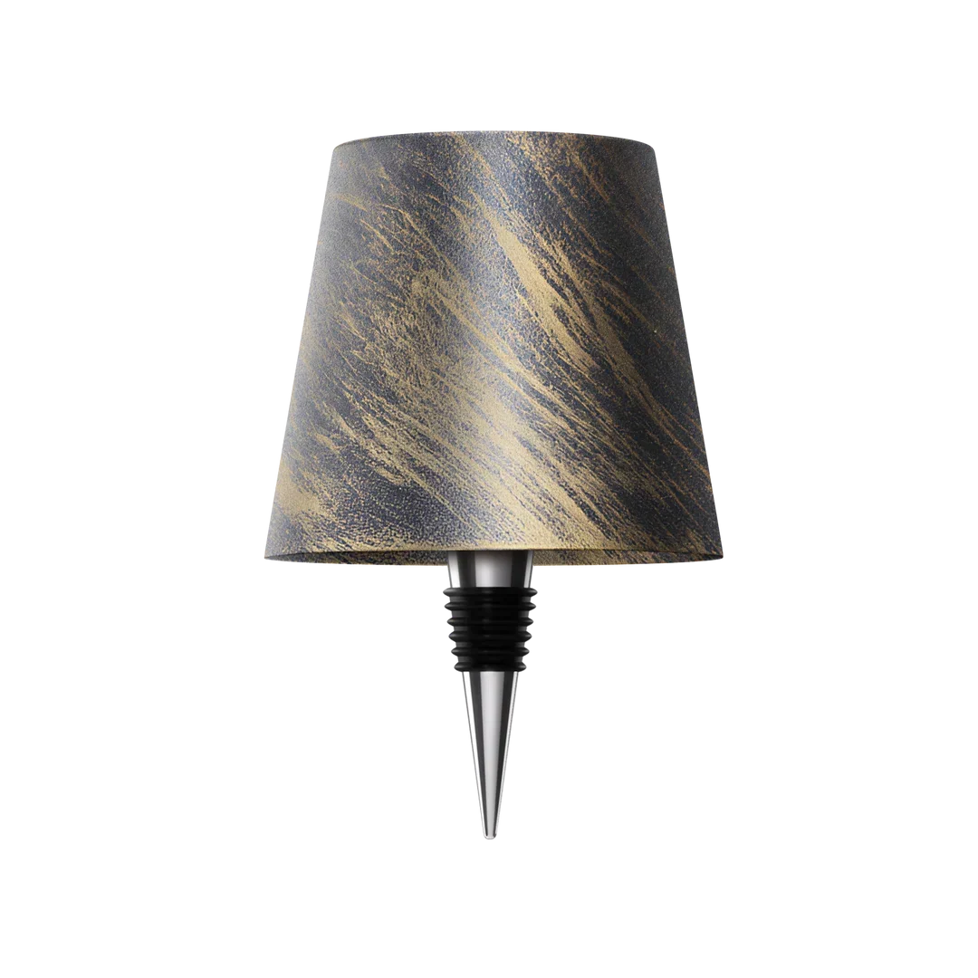 Draadloze Dimbare LED Flessenlamp Modern Design Oplaadbaar USB-C Wit Zwart Bruin Goud