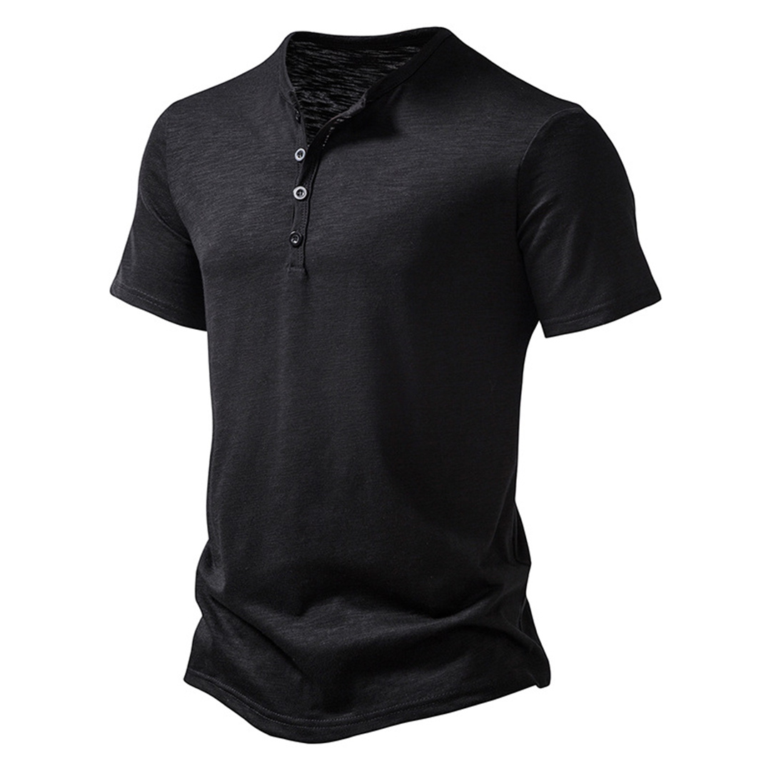 Mannen T-shirt Katoen Casual Fit Wells