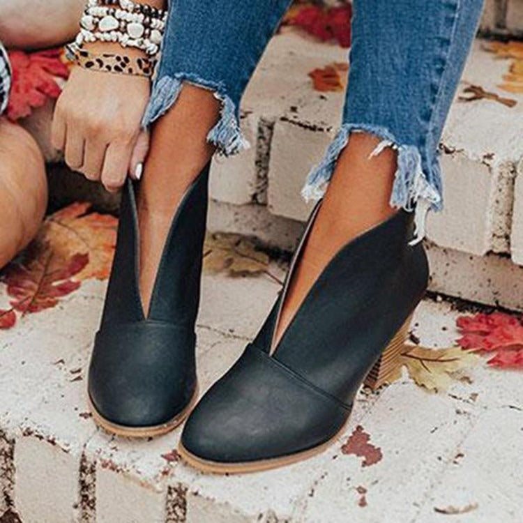 Stijlvolle Enkellaarsjes met Chic Design